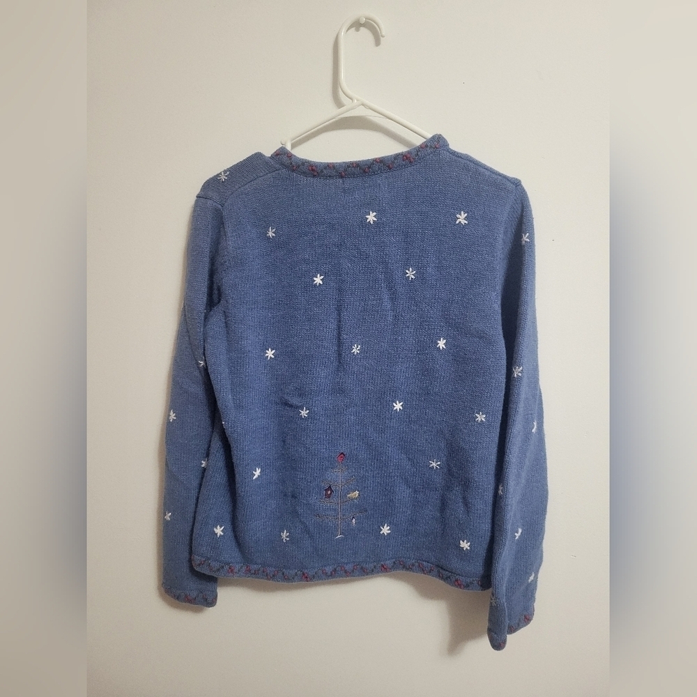 Christopher & Banks Vintage Holiday Snowmen Sweater - Picture 6 of 8